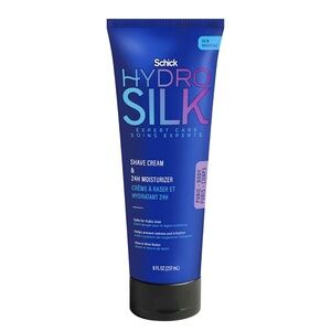 Schick Hydro Silk Shave Cream & 24-Hour Moisturizer, NEW